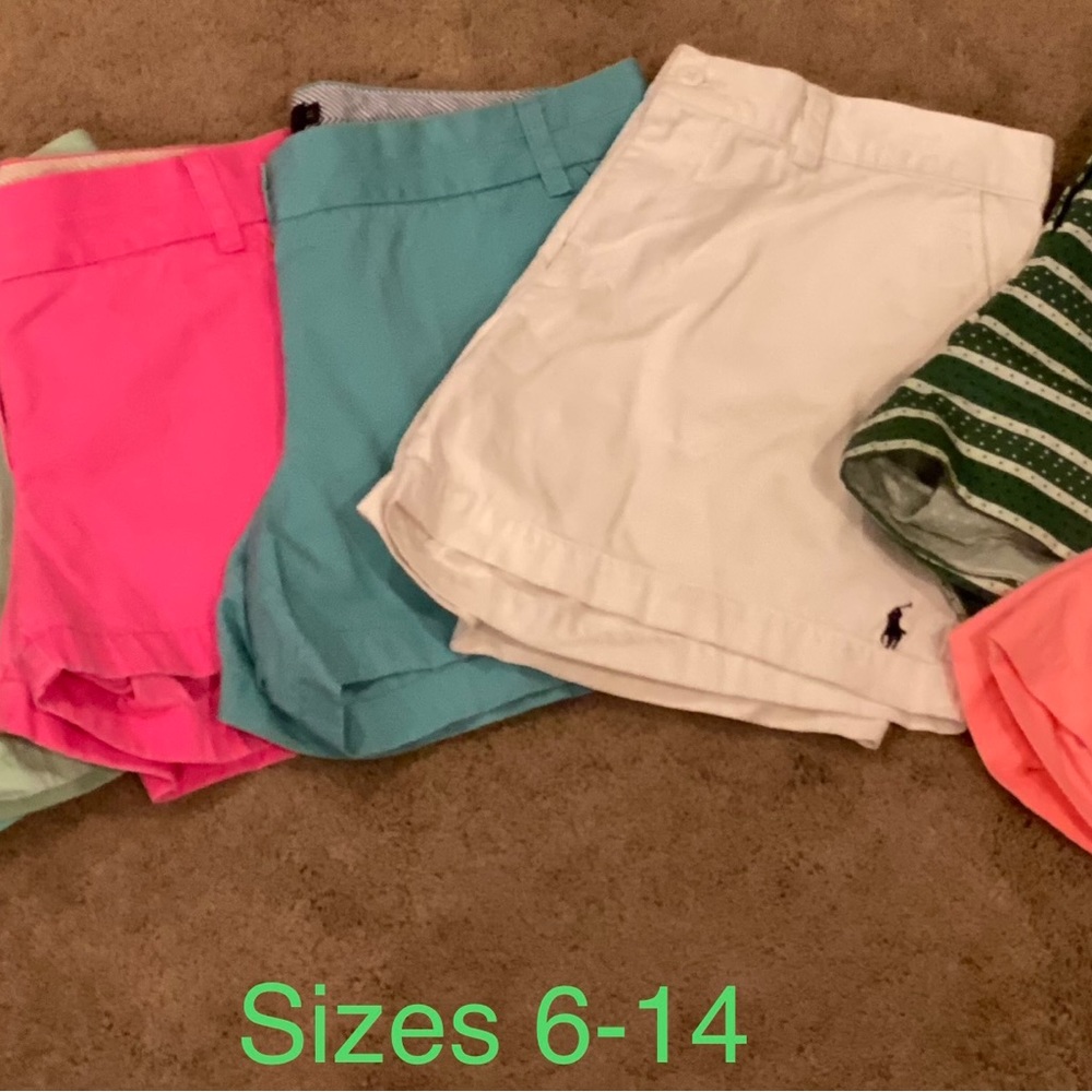 Various size shorts find in my closet today.